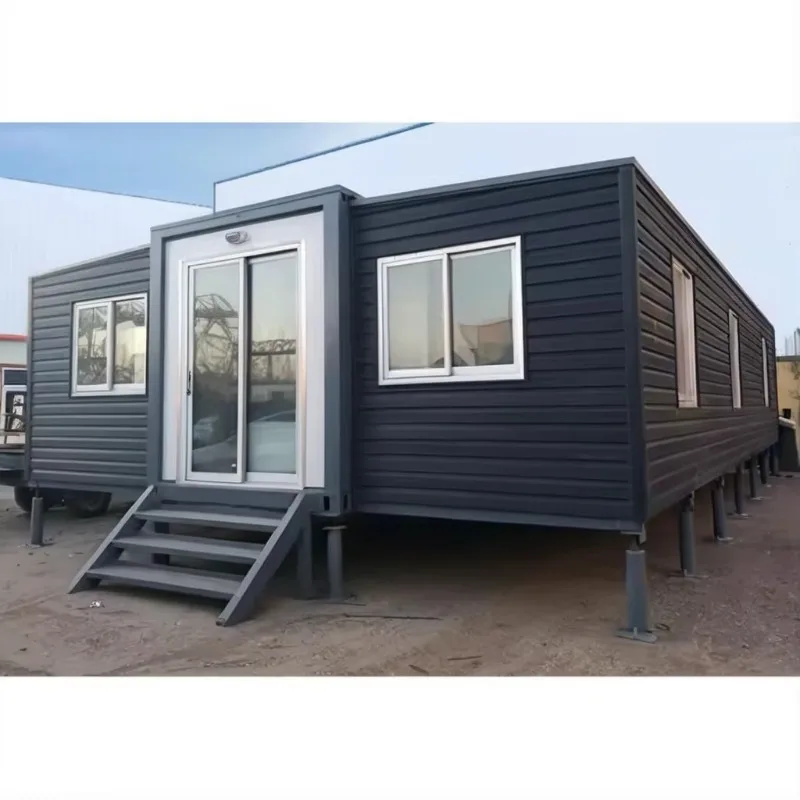 Mobile Foldable Prefab Container House Expandable Steel Structure Waterproof Compact Living Unit Durable