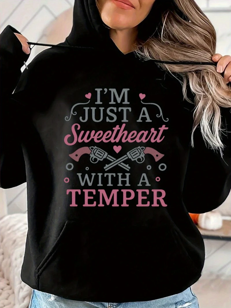 

2025 Autumn and Winter Sweet Sweetheart Elegant Print Trendy Casual Hoodie High-end Luxury Is for Both Men and Women Top Y2k