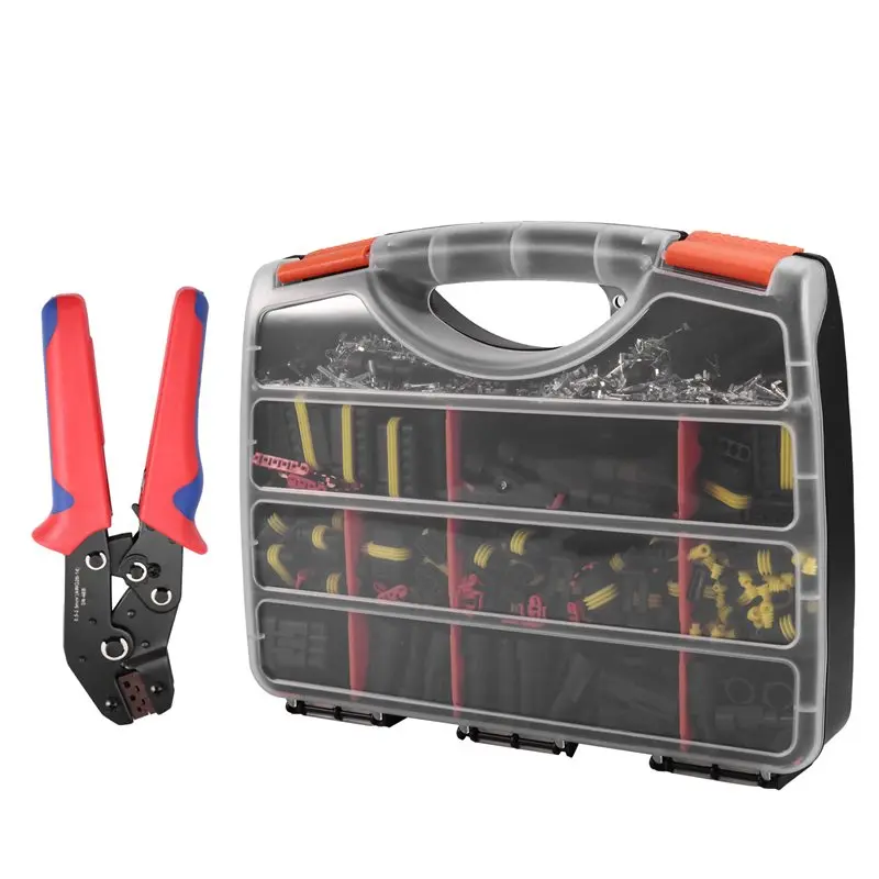 

AT43-Automotive Electrical Connectors Waterproof 1008PCS 63 Sets Wire Connectors Automotive Plug Connectors