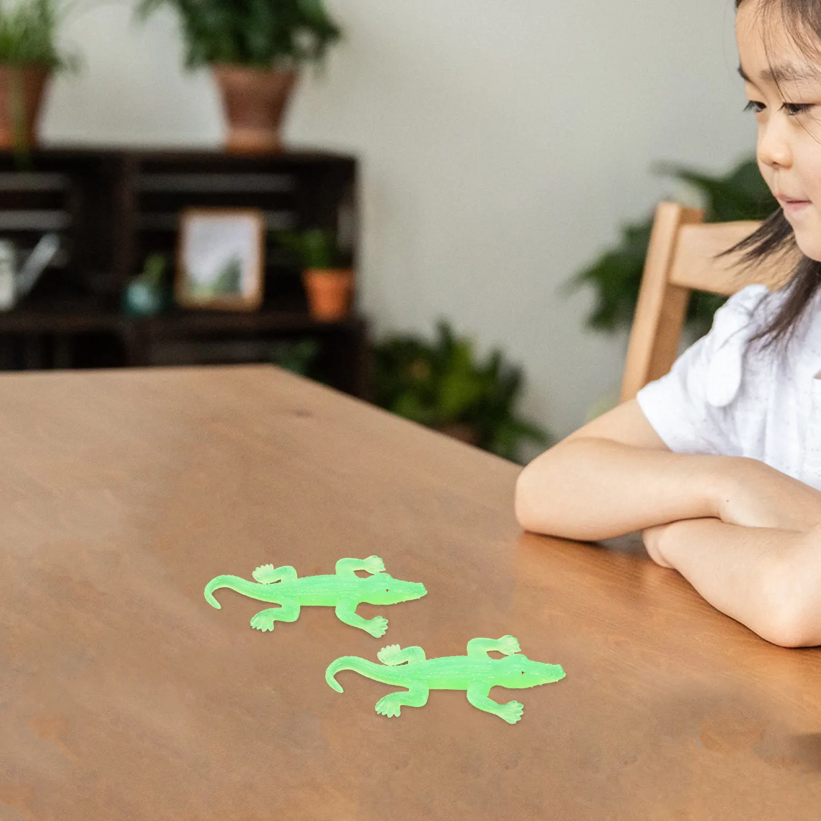 10Pcs Floating Lizard Crawling Simulation Artificial Reptile Educational Kids Learning Small Realistic Reptile Figure