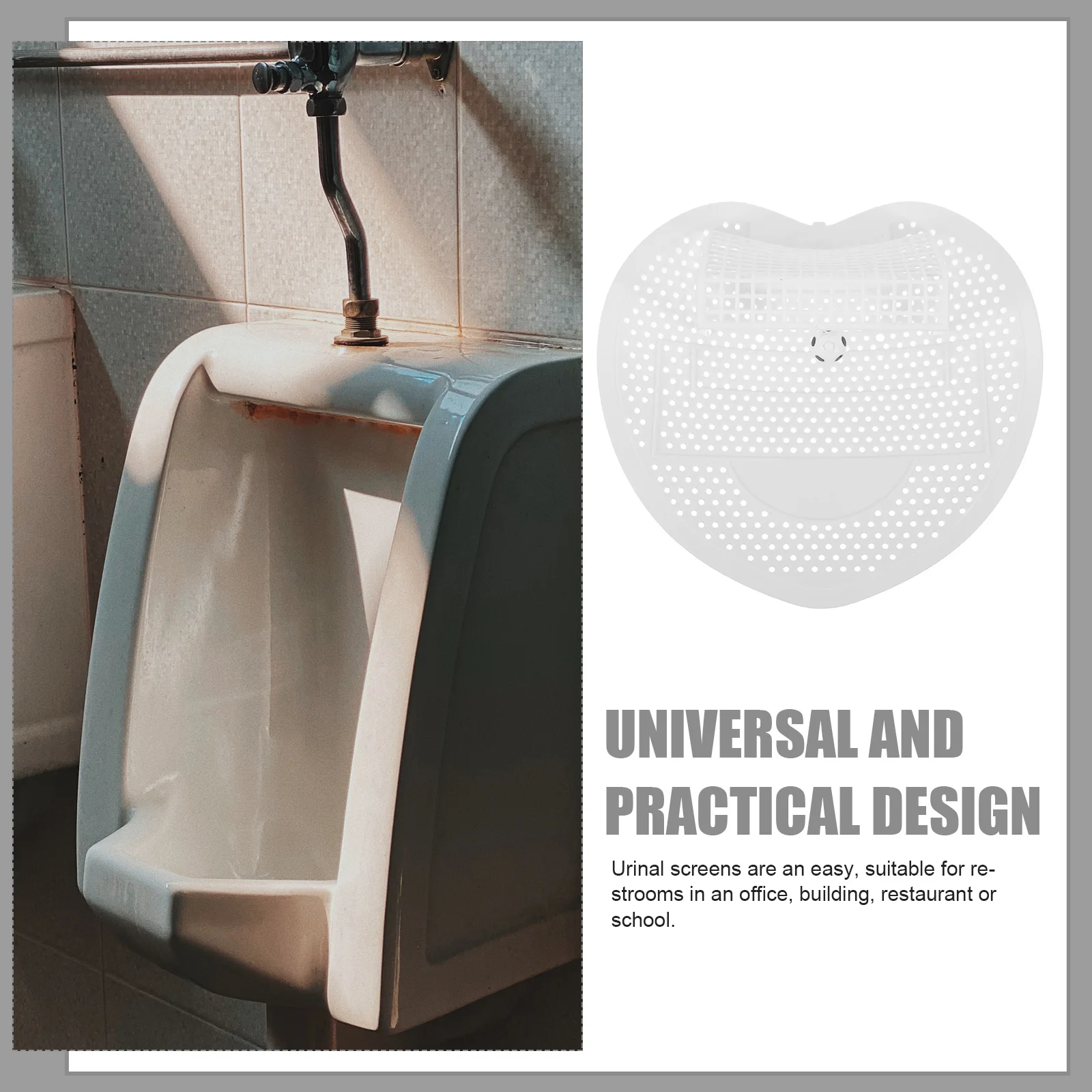

Urinal Scented Deodorizer Screen Mats Anti-Splash Odor Freshener Pads For Bathroom Toilet
