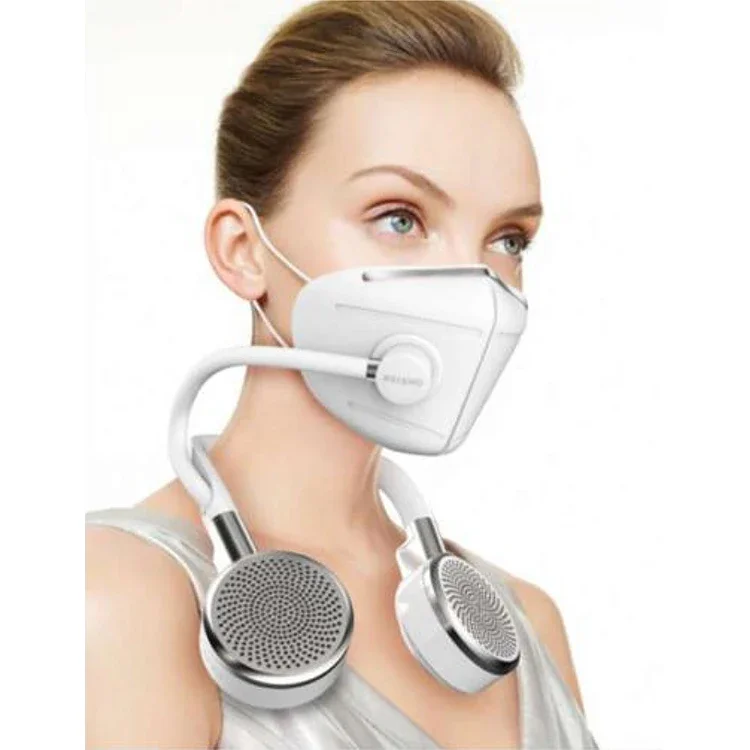 Hang Neck Smart Mini Necklace Personal Ionizer Air Purifier with Face Masking