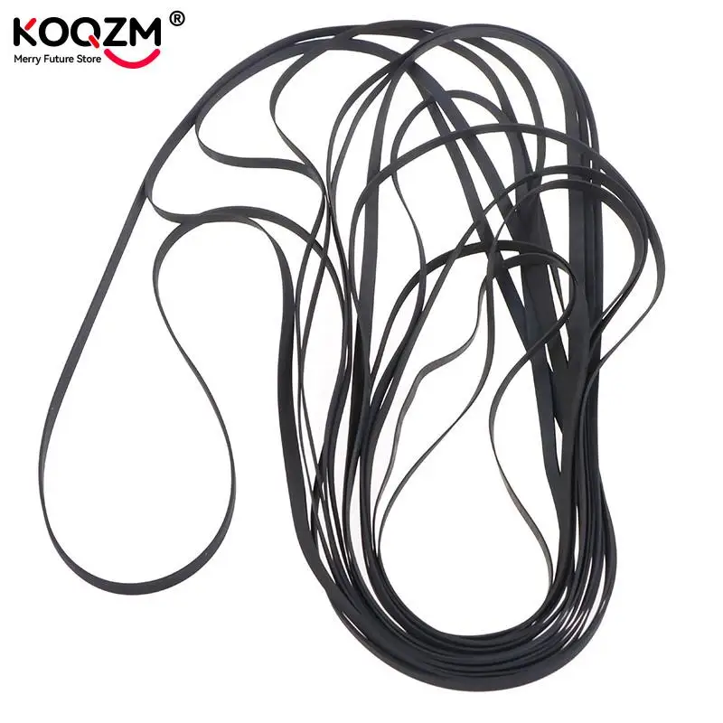 1pc Drive Belt Rubber Turntable Transmission Strap 5mm 4mm Replacement Accessories Phono Tape CD