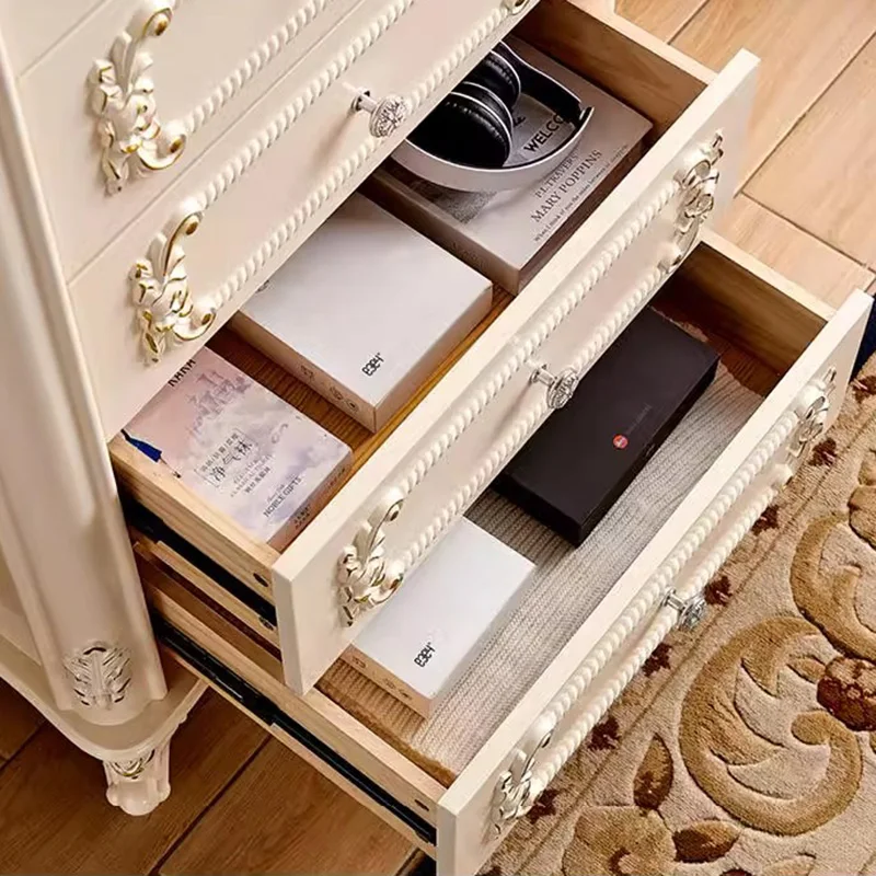 Luxury Showcase Cabinet Modern Household Storage Drawers Cabinet Wooden Bedroom Schrank Schlafzimmer Living Room Furniture