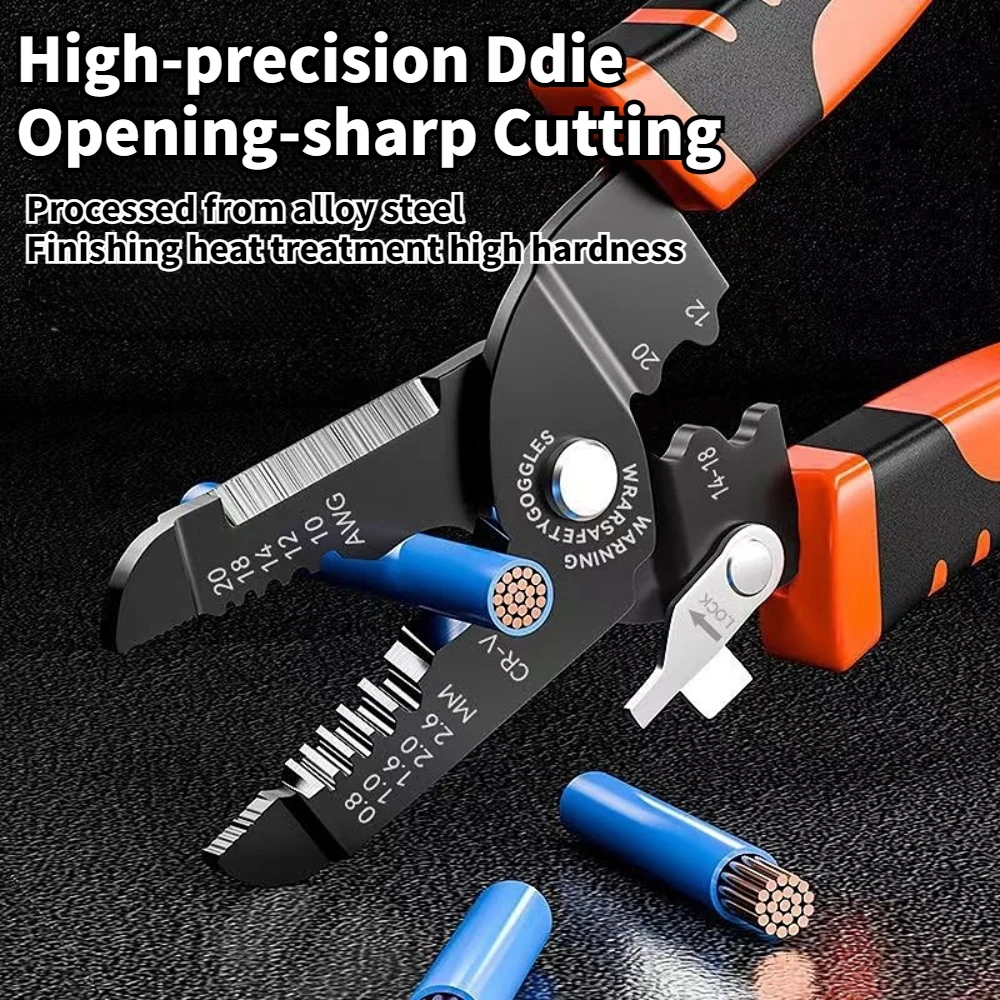 Wire Cutter Wire Stripper Crimper Wire Stripping Tool Cable Stripper Wiring Tools Wire Crimping Tool