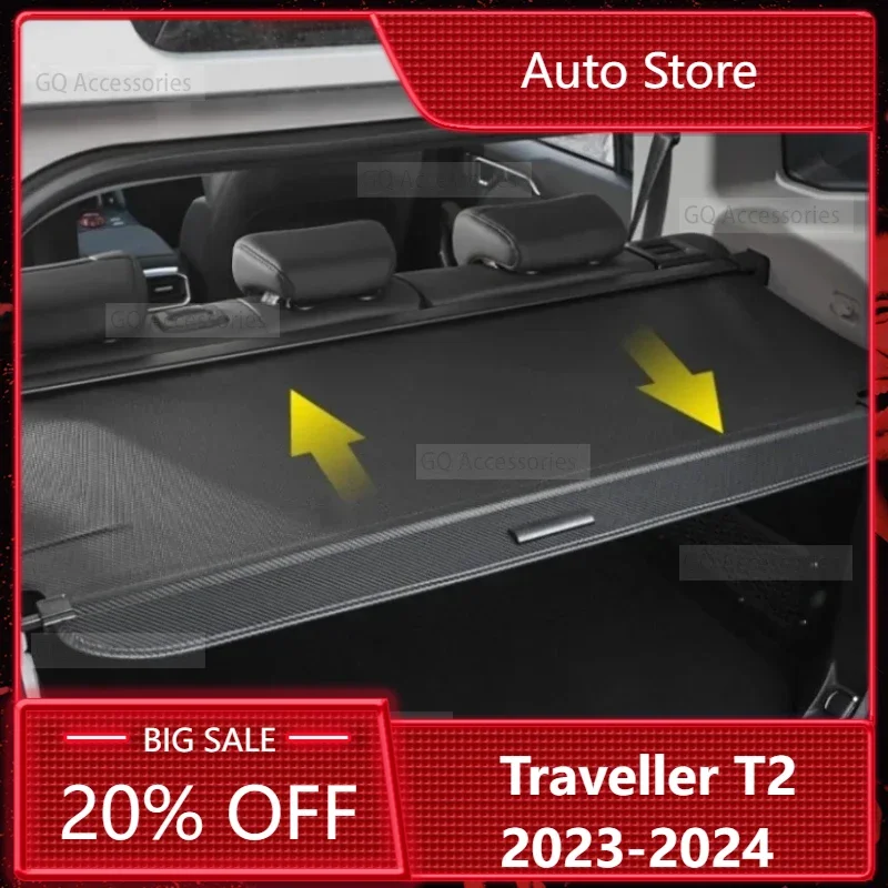 

Car Trunk Partition Panel Car Trunk Curtain Car Trim Interior Parts Fit for cherry Jetour Traveller T2 2023 2024 Jetour T2