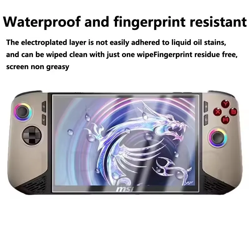 High Quality Tempered Glass for Claw 8 AI+ 2025 Screen HD Protector Film Anti-scratch for MSI Claw 8 AI+Game Console Accessories