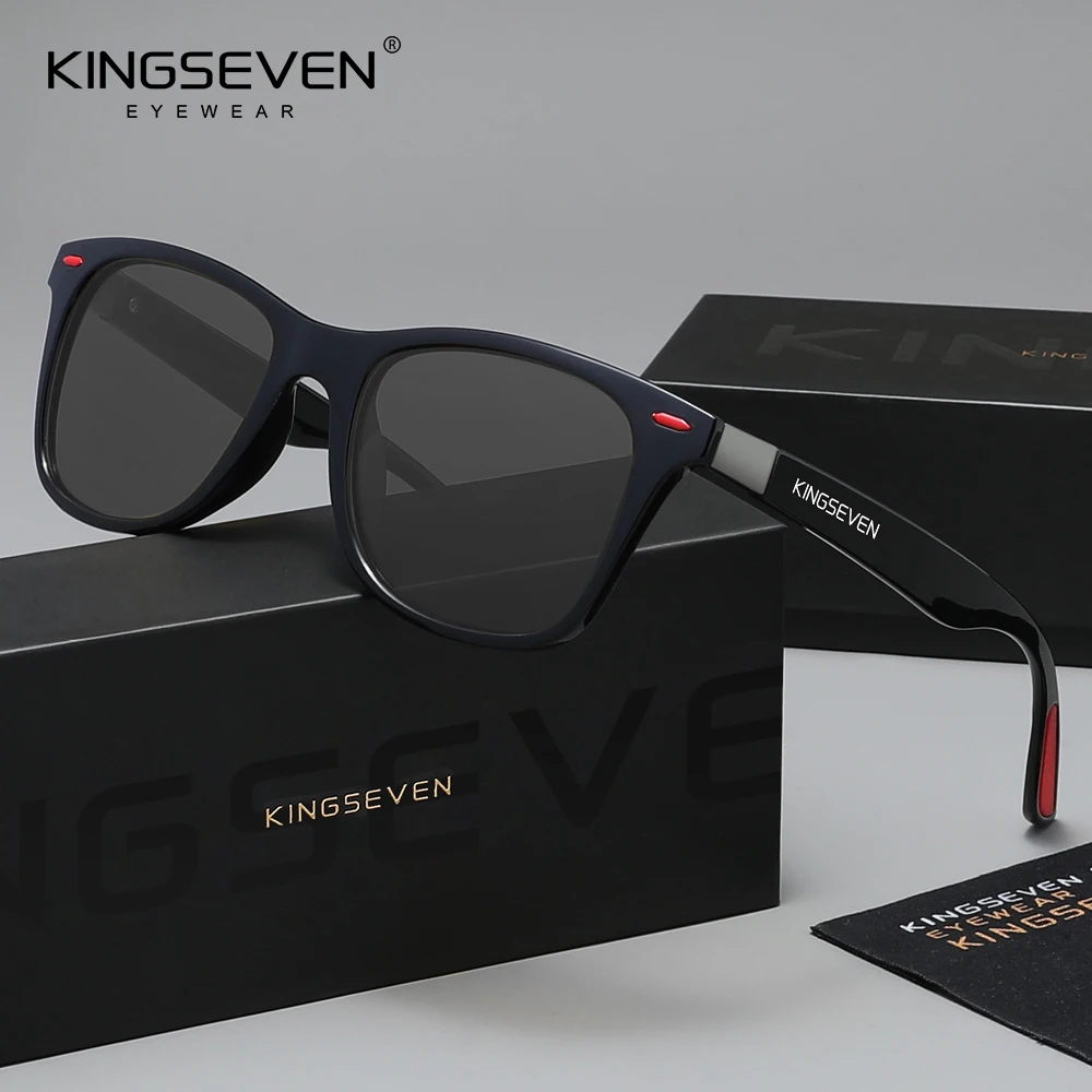 

Солнцезащитные очки KINGSEVEN UV400 для вождения, мужские поляризационные, для активного отдыха, антибликовые, модные, женские, для рыбалки, защитные очки