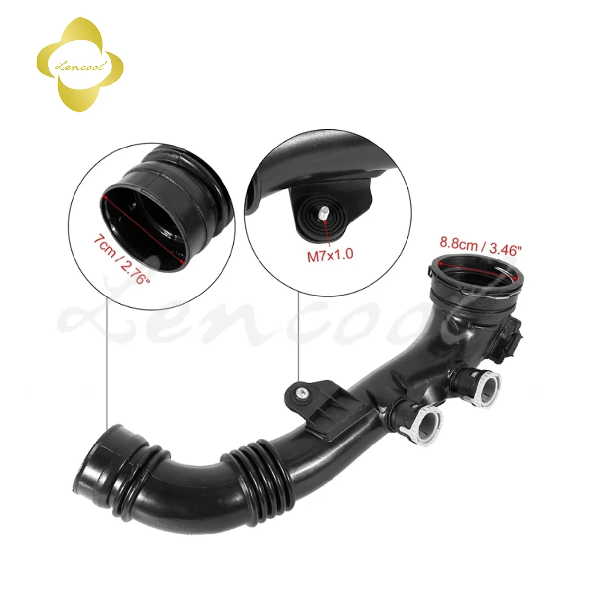 

Air Intake Hose For BMW 330i 335I E90 E92 E93 2007-2013 13717590306