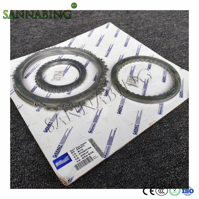 جديد 6T40 6T45 6T40E 6T45E مجموعة ألواح فولاذية لقابض ناقل الحركة-لإصلاح علبة التروس بويك لاكروس