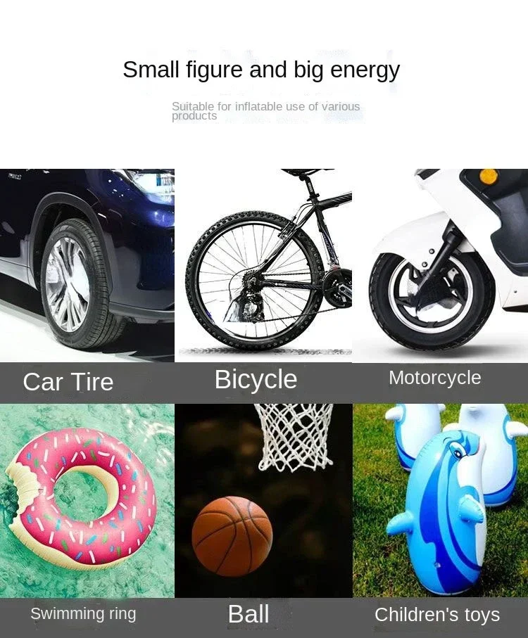 2021 Cordless Handheld 4500mAh Battery Air Pump Mini Digital Tire Inflator