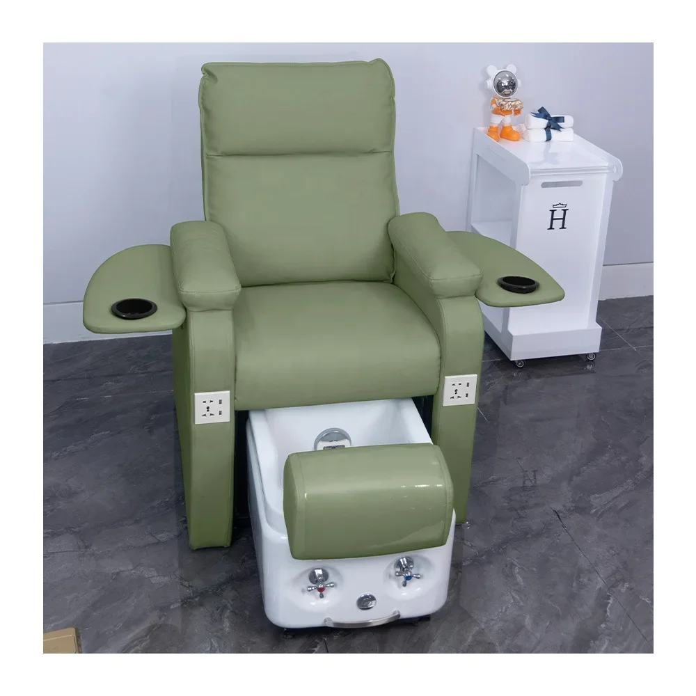 Foot bath dual functional electric pedicure recliner chair hair  body  foot beauti sofa