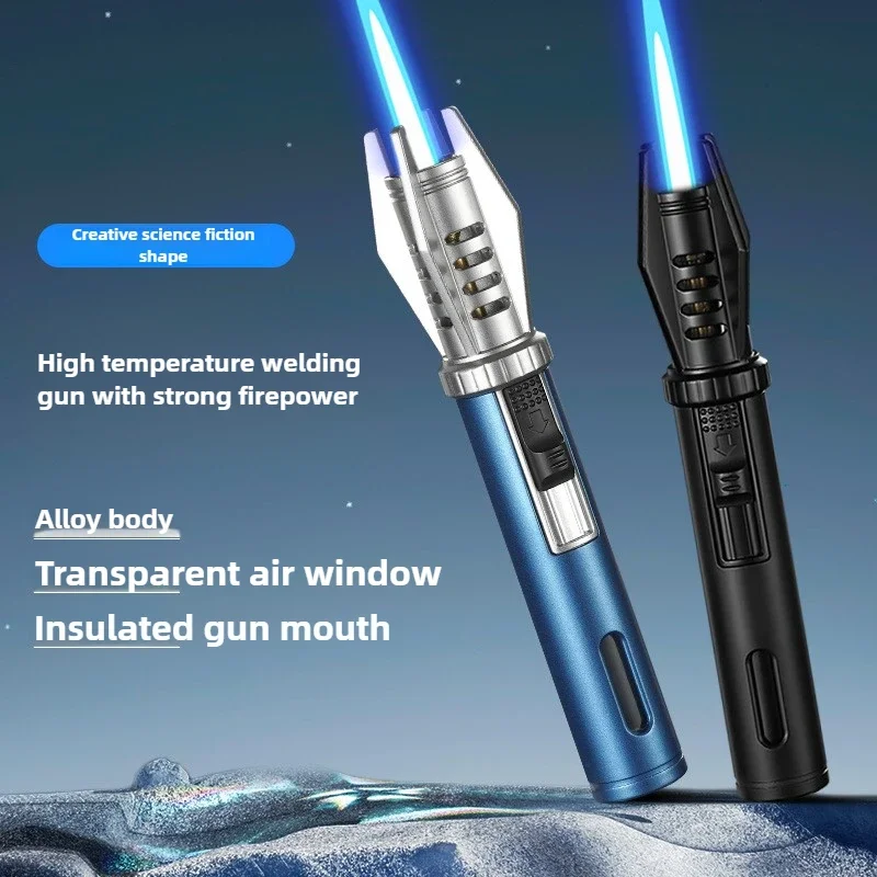 المطبخ في الهواء الطلق الشعلة لهب جت الغاز أخف السجائر التدخين اكسسوارات يندبروف توربو المعادن مجوهرات لحام ولاعات السيجار