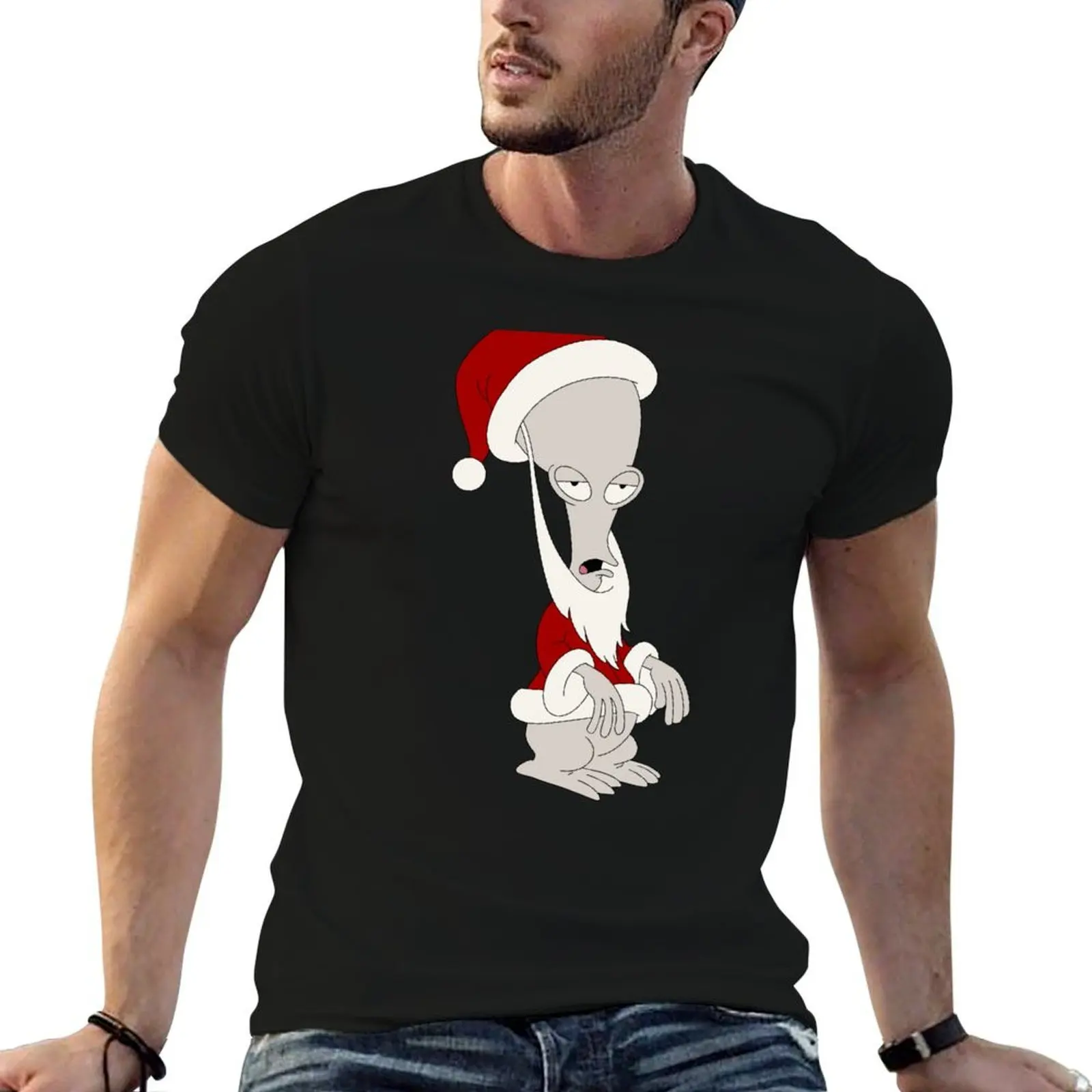

Roger as Santa T-Shirt t shirt man luxury essential t shirt t shirts cotton 100% T-shirt