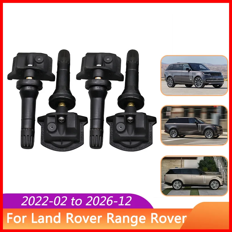 

4PCS TPMS Sensor 433MHZ M8E2-1A159-AA M8E21A159AA LR156918 Tire Pressure Monitor System For Land Rover Range Rover 2022-2026