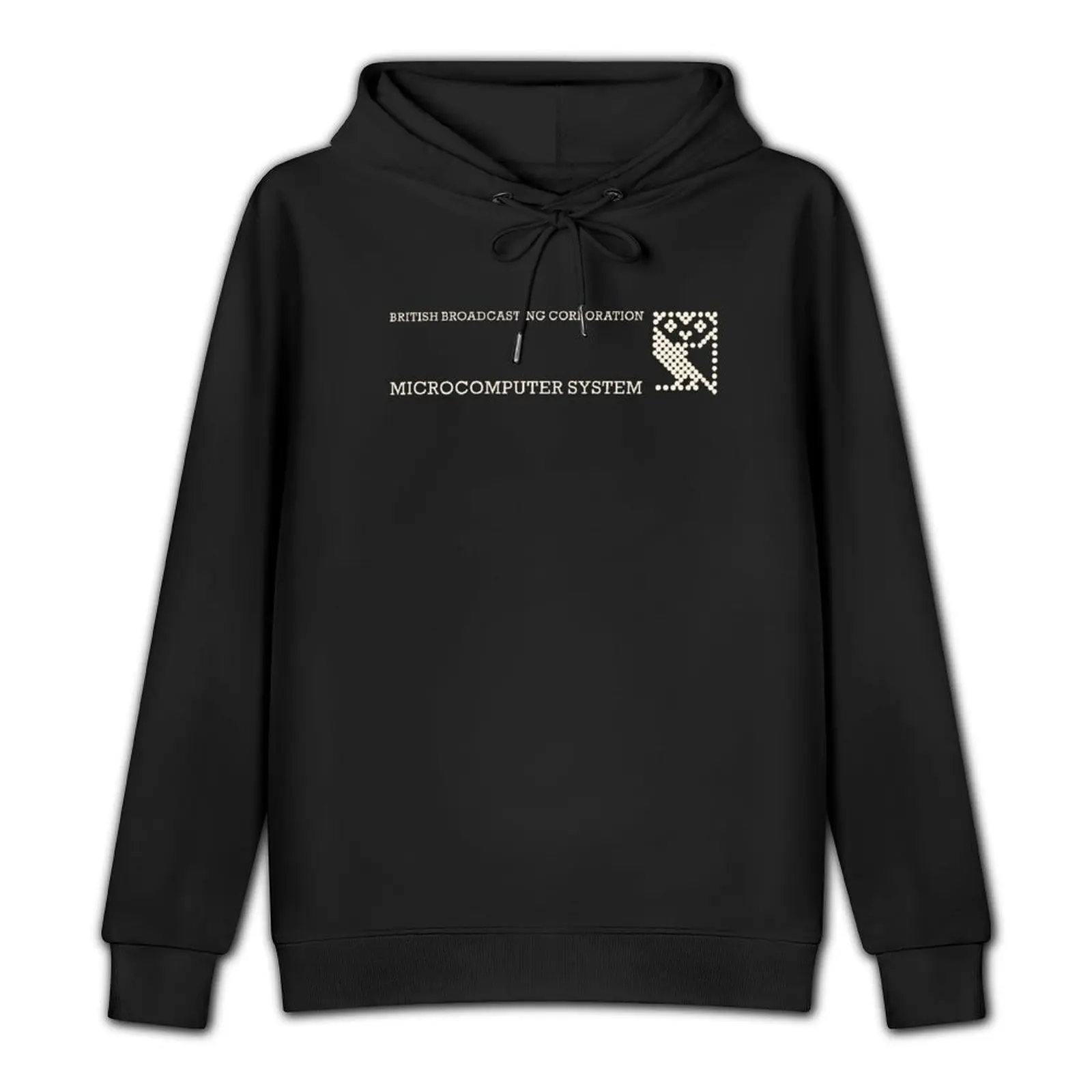 BBC Micro logo 2 Pullover Hoodie korean autumn clothes new features of hoodies & sweatshirts