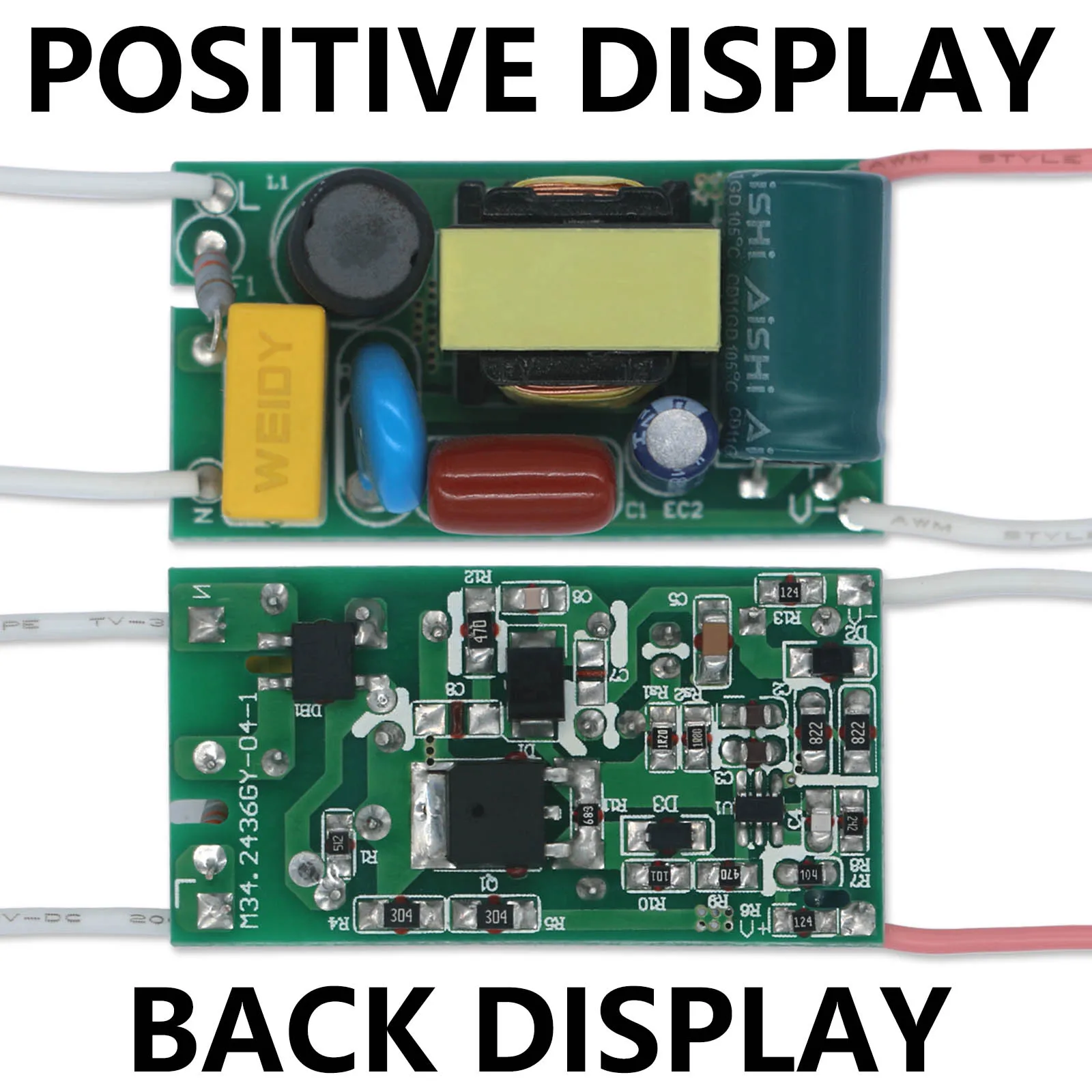 Driver LED 24-36W trasformatore di illuminazione a corrente costante Non isolato 300mA unità di alimentazione convertitore da AC220-240V a DC80-120V