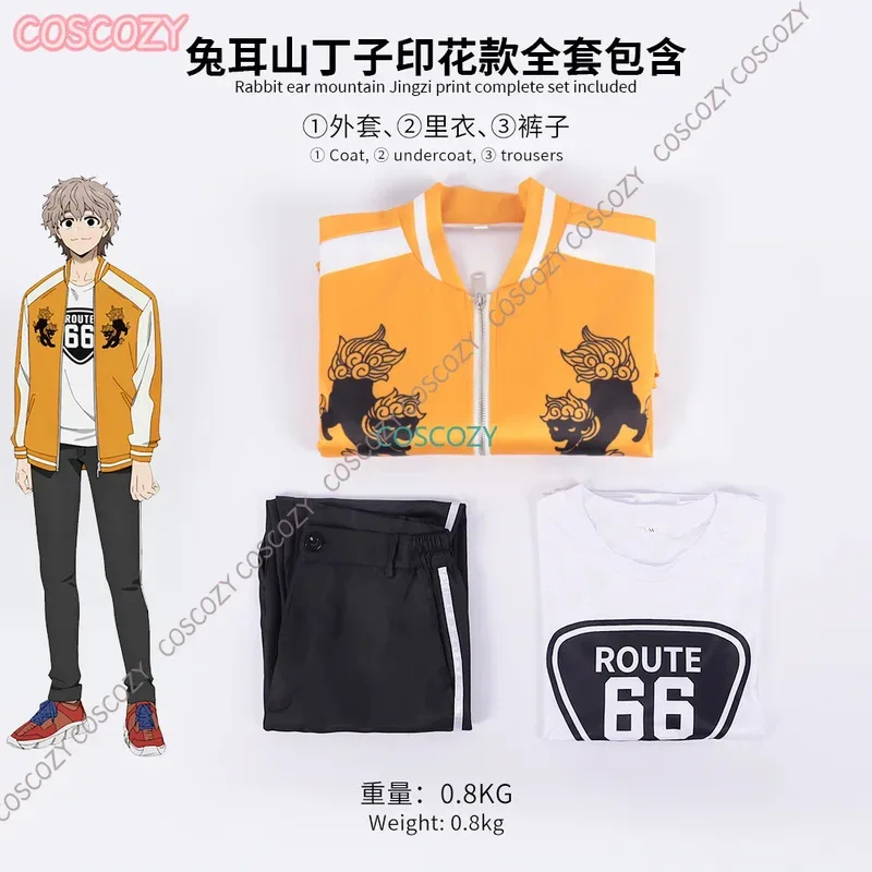 dd12 أنيمي قواطع الرياح Jou Togame WINBRE تأثيري حلي الكبار سترة زمم معطف Shishitoren زي مدرسي تي شيرت السراويل كوس S