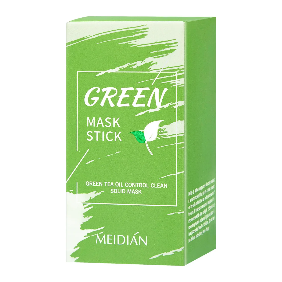 Mud Film Green Tea Solid Facial Mask Deep Cleaning Moisturizing Shrinking Pores Applying Mud Film Stick Skin Care Tools Skincare