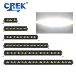 9D Lens Flood Beam LED Light Bar 10-32V Offroad Car 4x4 ATV UTV Spotlight SUV Truck Lorry Roof Driving Head Lamp
