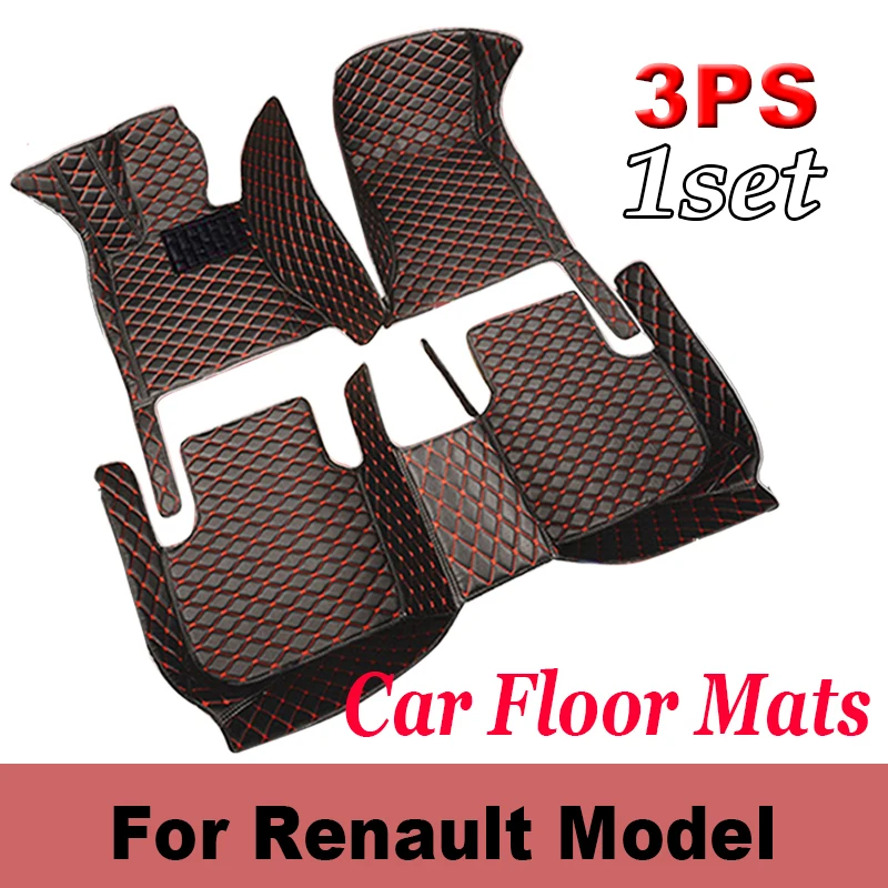 Car Floor Mats For Renault Captur Koleos Fluence Arkana Duster Laguna Zoe Pulse 2022 2023 Car Accessories