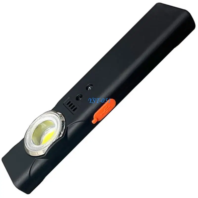E15A Multifunctional Pocket Flashlight with Tail Emergency Flashlight Outdoor Camping Double Light Source Work Lamp