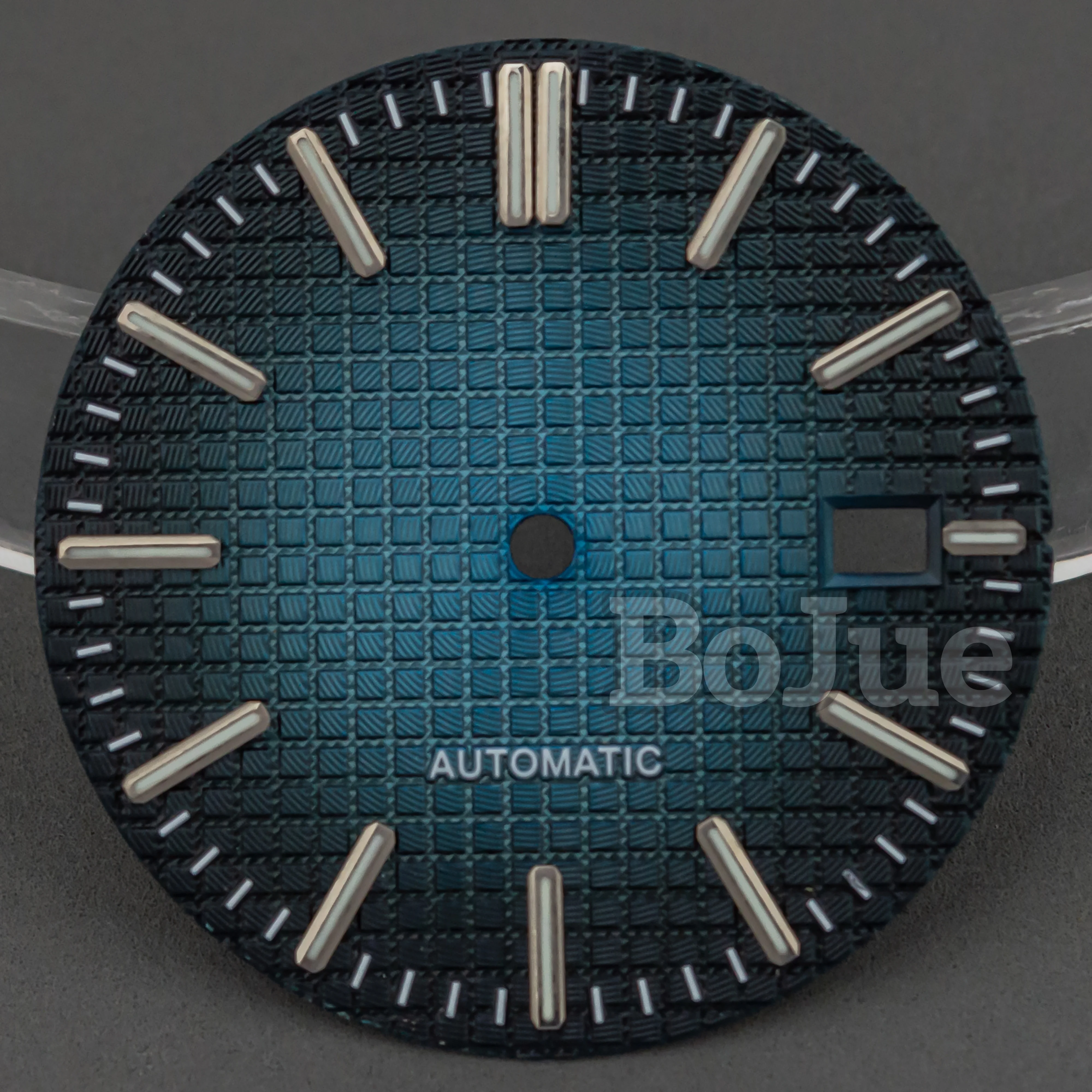 31.8 مللي متر NH35 مؤشرات قرصية خضراء مضيئة مناسبة لحركة Royal oak NH35 NH36 4R 7S NH35 ملحقات الساعة #4