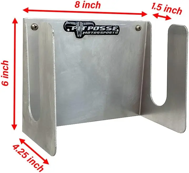 Pp277s-kit Motorcycle Dirt Bike Panel Stand with Holder Hook for Trailer Garage Organization- Aluminum Mx Stand- Compatible with