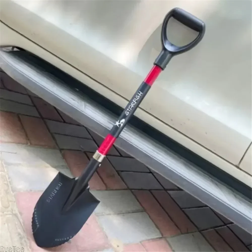 Rescue Outdoor Vehicle Shovel Manganese Steel Fiber Quenching Shovel Multifunctional Off-Road Climbing Tool Portable Hand Tools