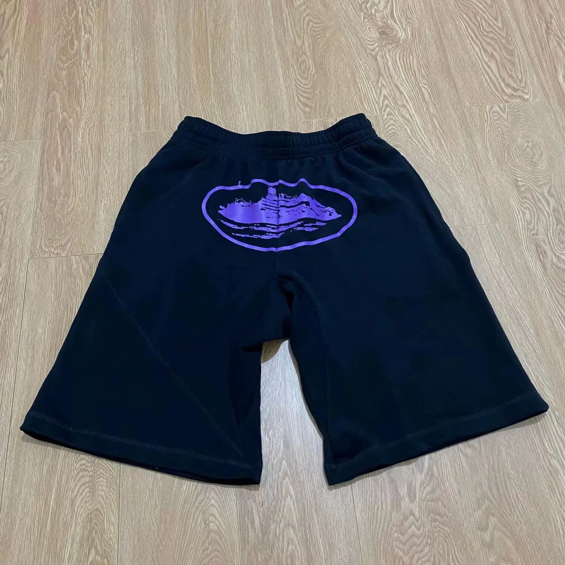 American Sle Printed Logo orts Casual Cotton Blend Fabric ex Summer Leisure Pants Hip Hop Skateboard Trendy Streetwear