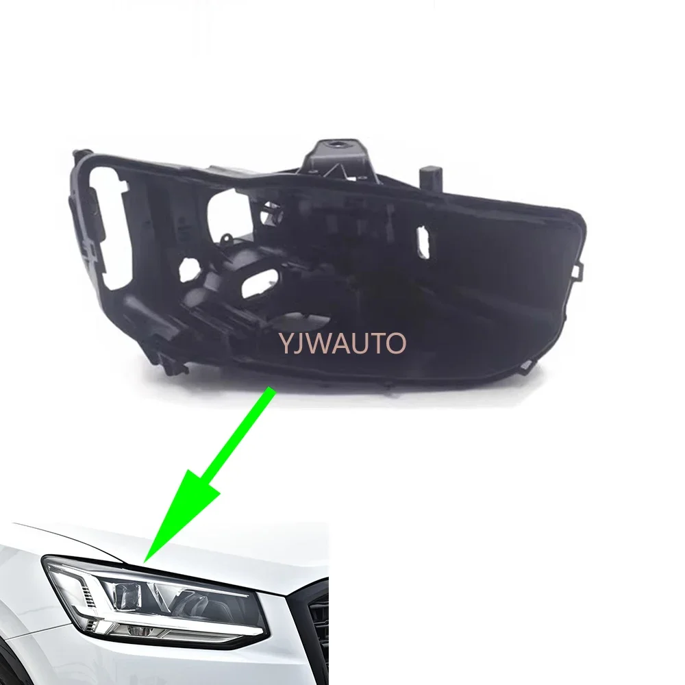 

For Audi Q2 Q2L 2018 2019 2020 2021 Headlamp House Car Headlight Base Front Lamp Holder Auto Light Support