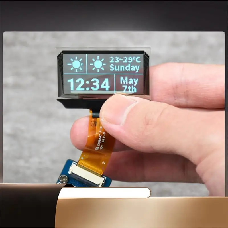 

1.51-Inch Transparent OLED Screen OLED Display 128X64 Resolution Display SPI/IIC I2C Parallel Interface-X64A