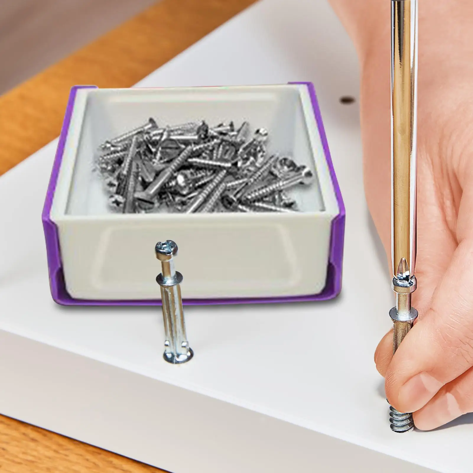 Parts Organizer Box Portable Bolts Storage Case Hardware Organization Container For Crafts Woodworking House Decorations Fishing