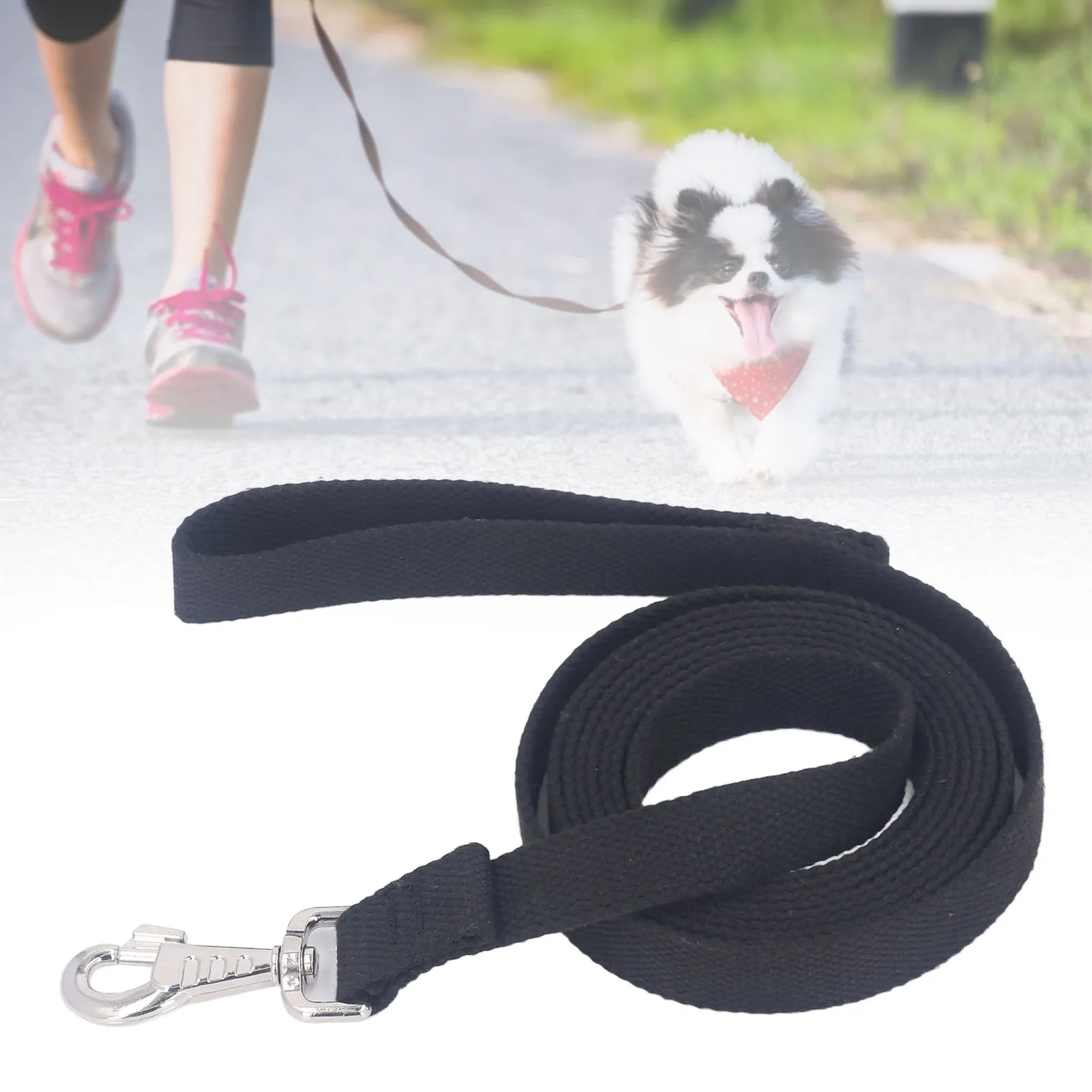 Dog Leash Nylon Strong Load Bearing Capacity Durable Dog Traction Rope For Walking Training 9.8ft