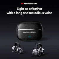 Choice Monster MQT65 OWS Bluetooth 6,0 auriculares de baja latencia Clip para la oreja auriculares Bluetooth llamada HD HiFi música juego auriculares deportivos
