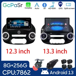 Android Auto per Mercedes Vito W447 2014 - 2022 autoradio Head Unit lettore multimediale navigazione GPS Carplay 5G WIFI No 2din DVD