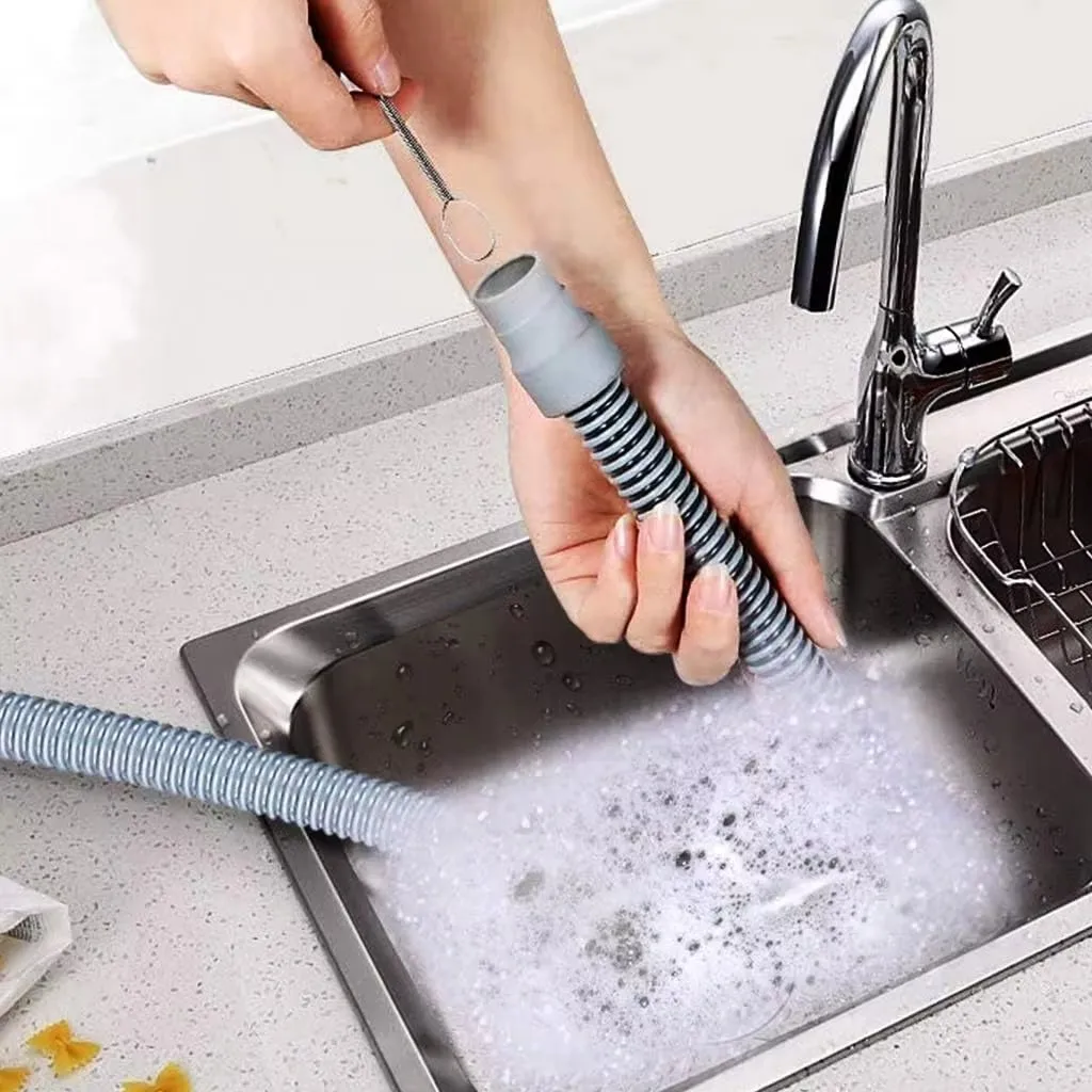 Flexible CPAP Tube Cleaning Brush, Multi-Purpose Pipe Cleaner for CPAP Hose, Sink Drains, Washing Machine, Aquarium & Filter Tub view 5