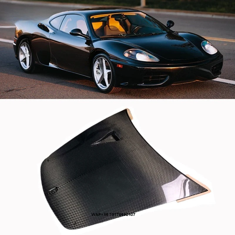 High Quality Carbon Fiber Engine Hood Single Carbon for 360 Modena of the Front Hood