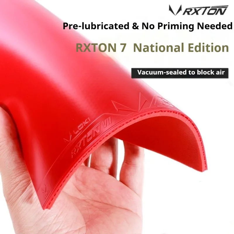 LOKI تنس الطاولة المطاط RXTON 7 العشاء لزجة البثور في RXTON VII بينغ بونغ المطاط ورقة مع الطاقة الداخلية الأزرق الإسفنج #3