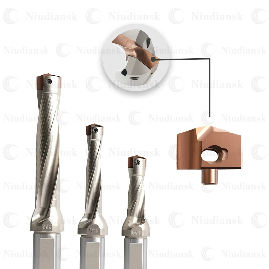 1PCS CNC Lathe Hard Alloy Cutters HCD10.4 20.0 Spade Drills Blade JCD C20-150-3D Spade Drills Holder High Speed Deep Hole Tools