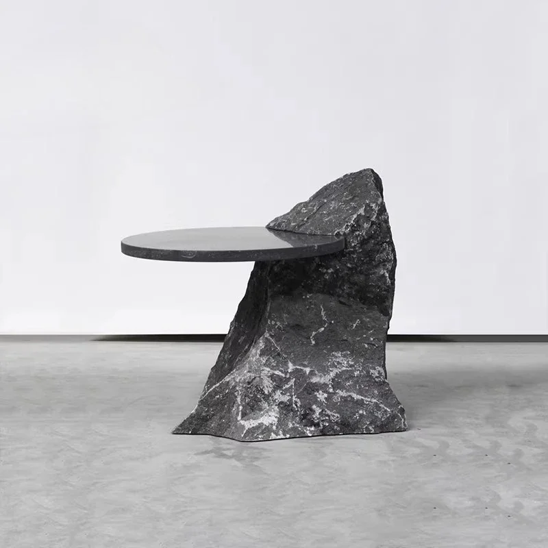 

Designer Minimalist Coffee Table Aesthetic Standing Unique Small Side Table Simple Bedroom Couchtisch Lounge Suite Furniture