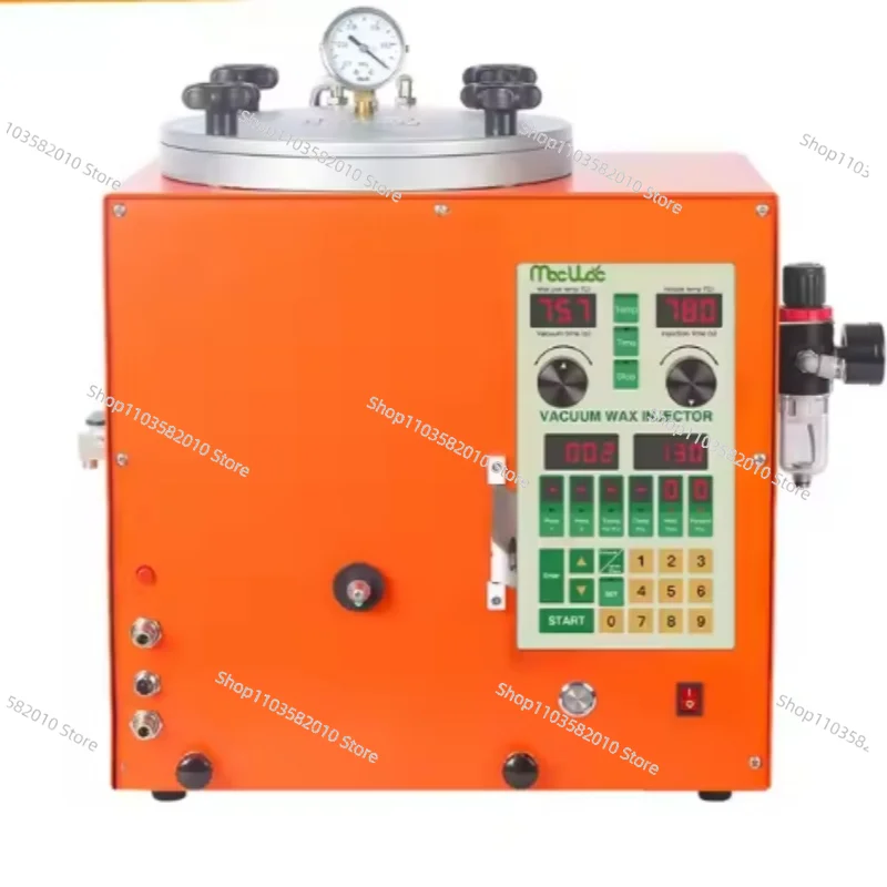 New Design Jewelry Rubber Molding Making Machine Vaccum Digital Wax Injector for Ring Bracelet