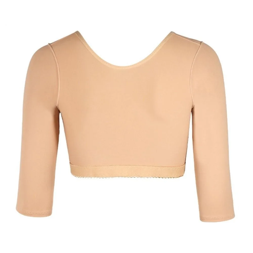 الصدر هدفين رفع محدد شكل الجسم قابل للتعديل كم طويل التخسيس Shaperwear النساء للصدمات مكافحة ترهل مصحح الموقف