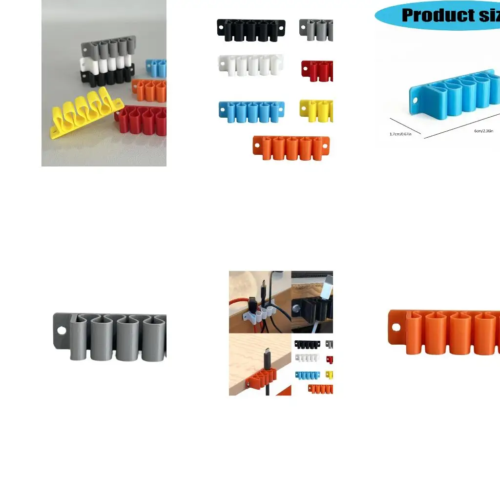  Desktop Cable Organizers For Small Items Cord Management System For Workstations