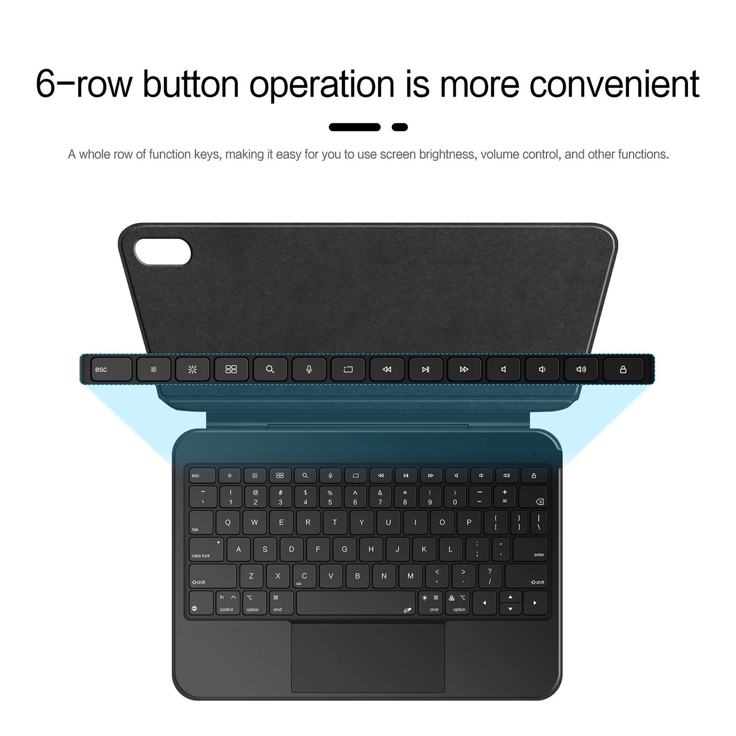 Magic Keyboard Case for iPad 10th Generation 2022 Floating Cantilever Stand Global Touch Backlight Teclado for iPad A16 2025 11
