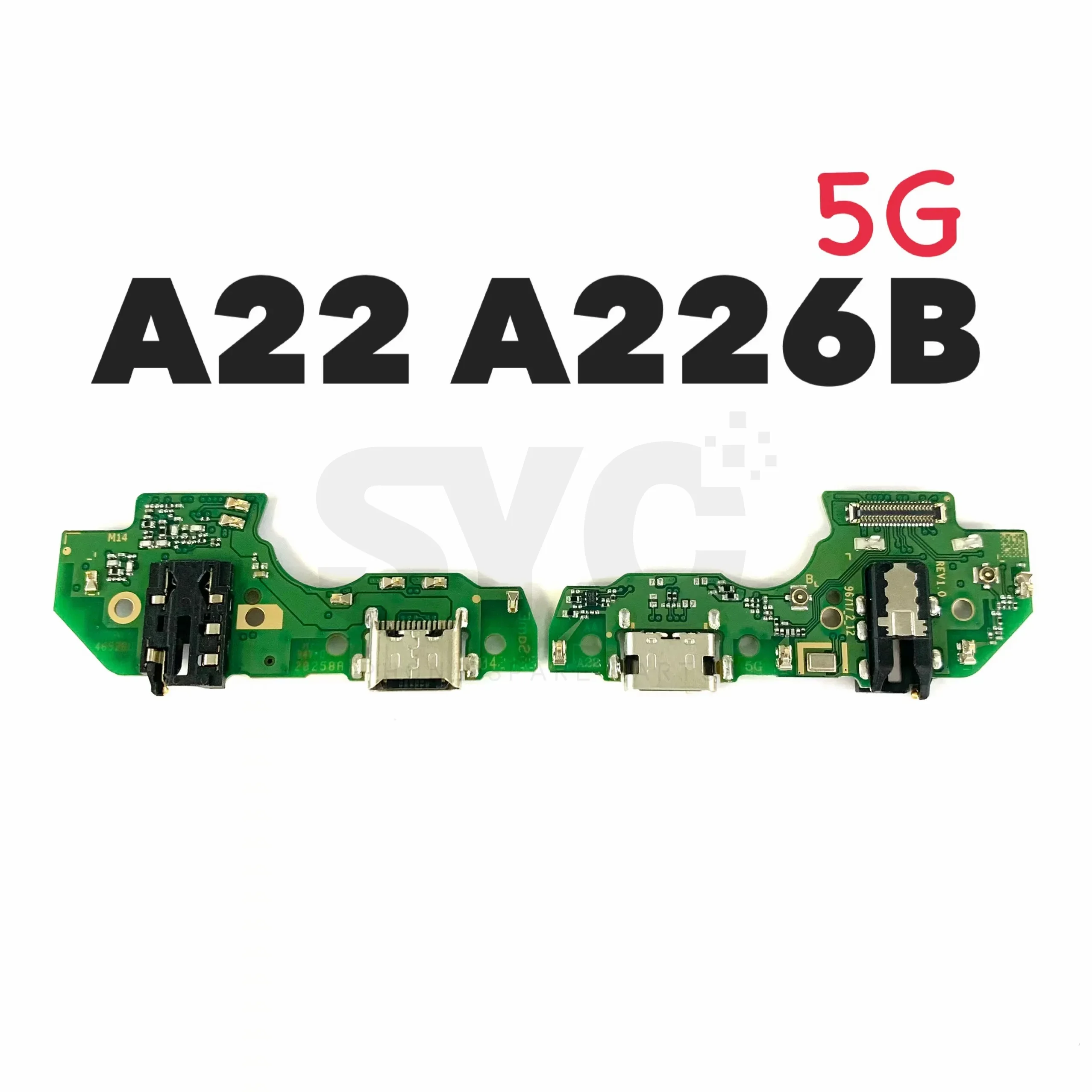 10Pcs Good quality USB Charging Port Board Flex Cable Connector Parts For Samsung A02 A02S A12 A22 A32 4G 5G Microphone Module