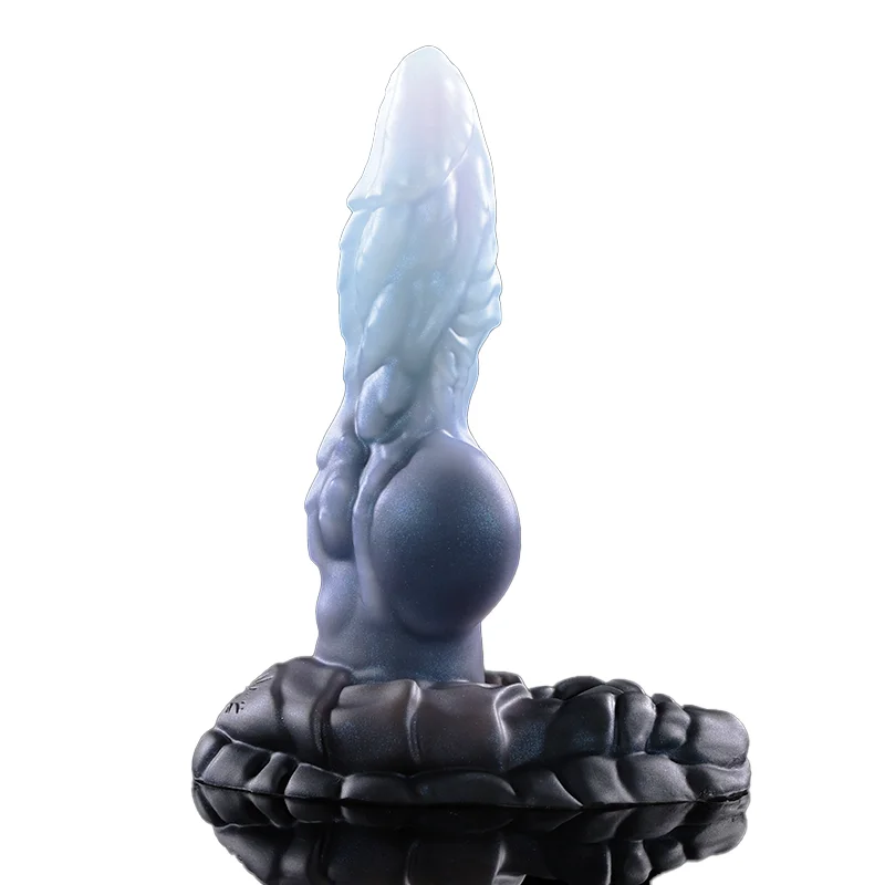Nothosaur Realistic Huge Butt Plug Animal Fantasy Dildo Massage Anus Dilator Sensual Exploration Large Size Sex Toy for Adults