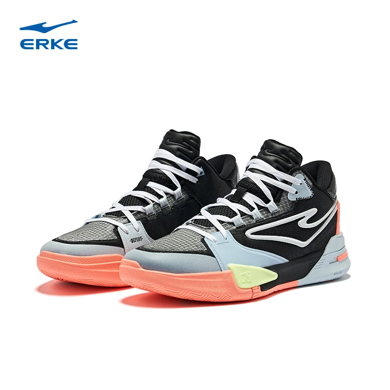 Мужская баскетбольная обувь Hongxing Erke Fearless, новинка лета 202, износостойкая спортивная практичная мужская обувь с низким берцем и отскоком