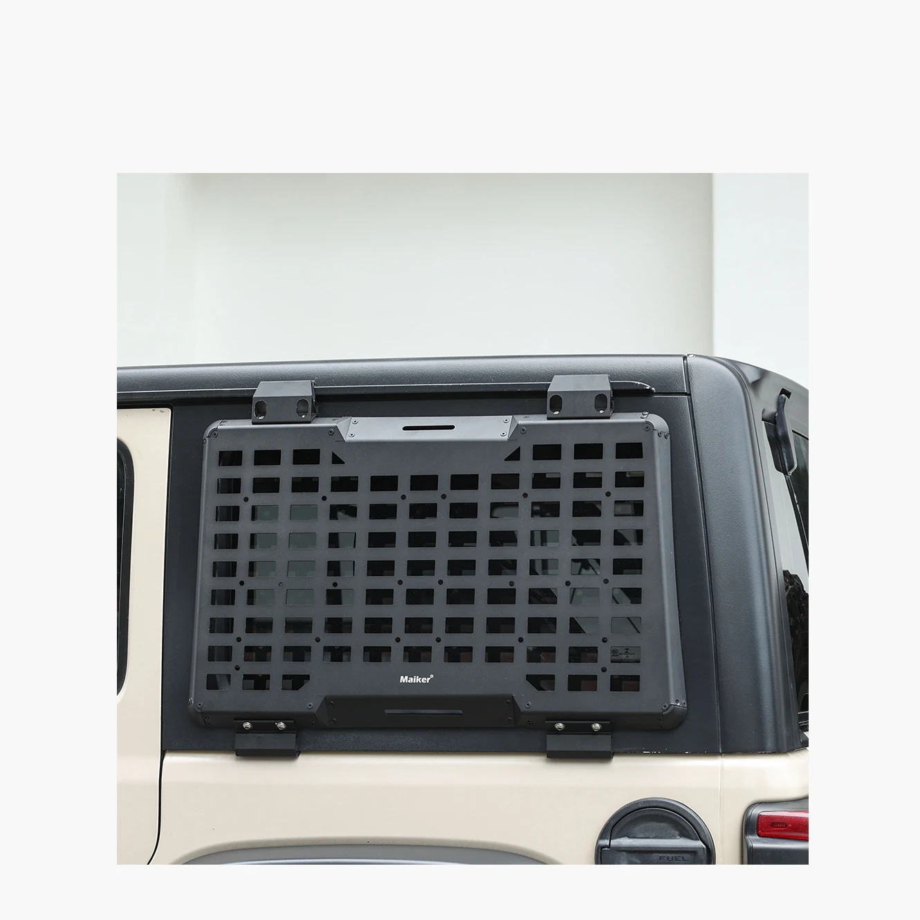 Maiker Off Road Multifunctional Side Window Glass Cover Panel For Jeep Wrangler JL Accessories Window Expansion Panel