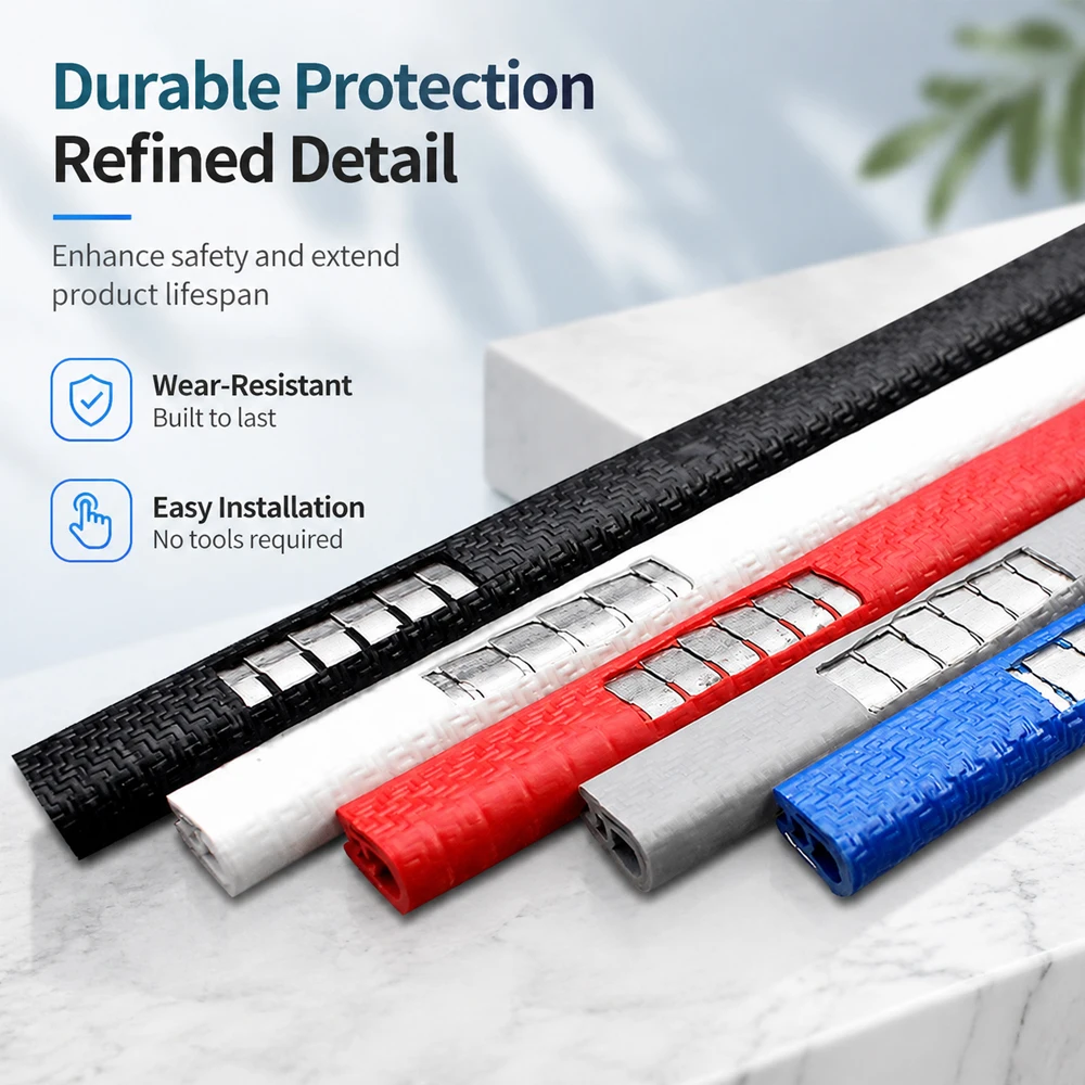 Seal Strip Weatherproof Car Door Edge Guard Protector Trim For Lincoln Nautilus 2018-2025 Auto Exterior Decoration Accessory